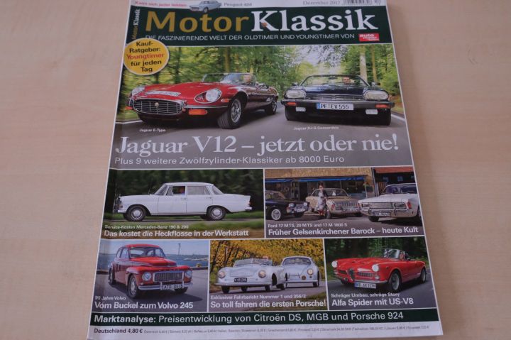 Deckblatt Motor Klassik (12/2017)
